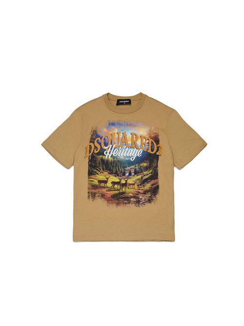 T-shirt, unisex, logata. DSQUARED2 | DQ3419 D0AIQDQ776
